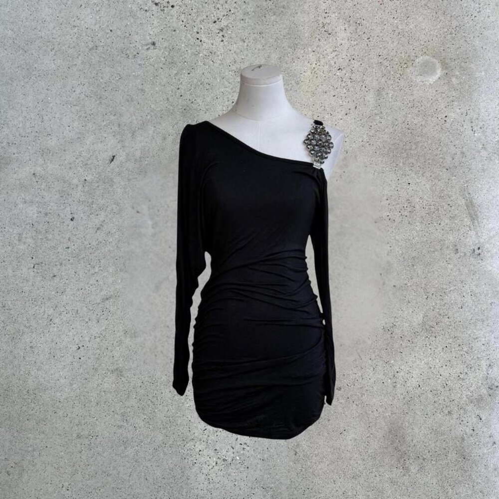 y2k little black dress